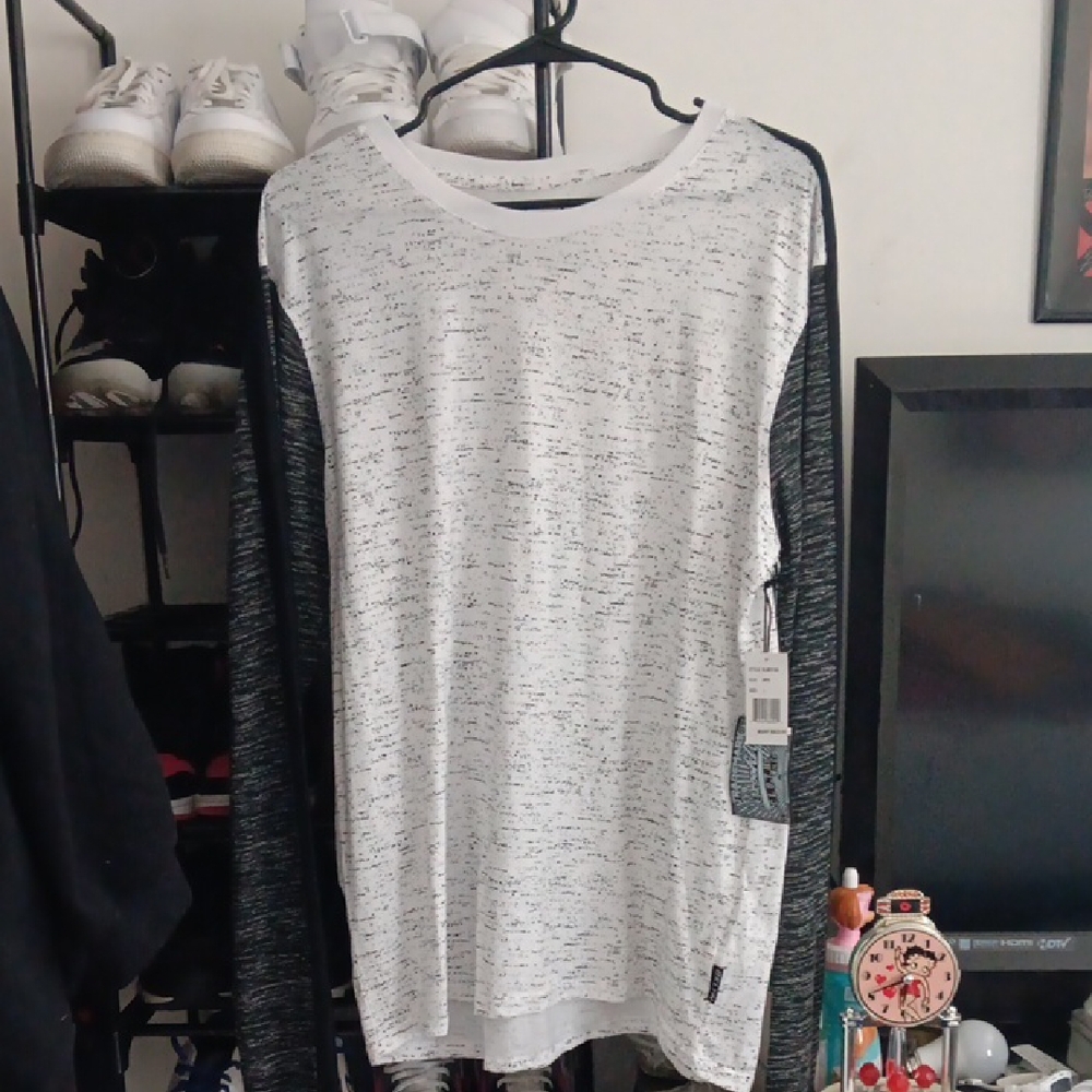 Monochrome Long Sleeve Top